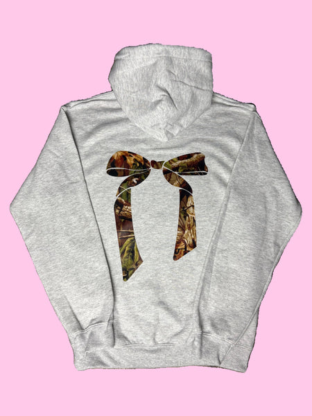 Camo Bow - Hoodie