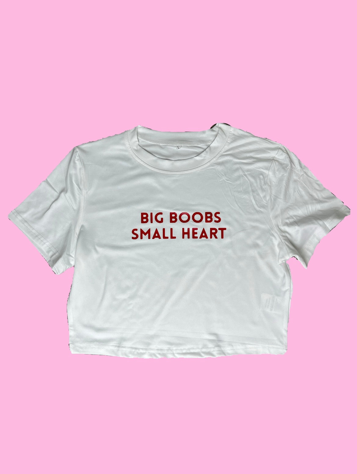 Big Boobs Small Heart - Crop Tshirt