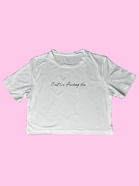 C’est La F*cking Vie - Crop Top