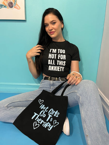 Hot Girls Go To Therapy - Tote